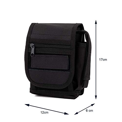 Commando-Industries Security Koppeltas, inzetriemtas, dames, heren, outdoor tas, heuptas, heuptas, zwart, Medium - Image 5