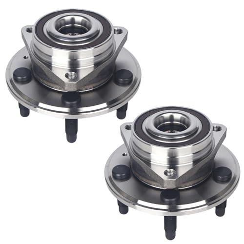 Autoround 513288 Front/Rear Wheel Hub Bearing Assembly Compatible with Chevy Impala/Malibu/Equinox, GMC Terrain, Cadillac CTS/XTS, Buick Regal/Lacrosse, Saab 9-5, 5 Lugs [Pack of 2]