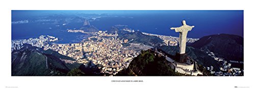 Affiche Rio de Janeiro Ary Diesendruck 33x95 cm pour salon