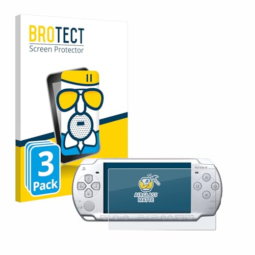 BROTECT Entspiegelungs Schutzglas für Sony PSP 2004 (3 Stück)