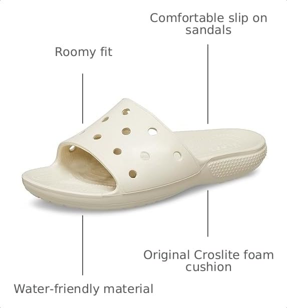 Image of Crocs Unisex Adult Classic Slide Sandals