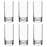 Jogo de 6 Copos Altos - Larus - Cristal Ecológico - 470ml - Full Fit