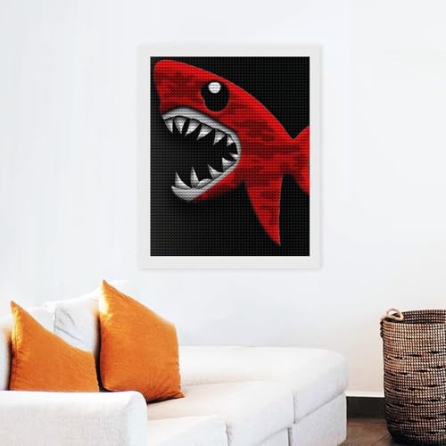 Kit diamond painting requin à offrir en cadeau créatif pour adulte et débutant - 7