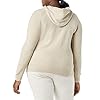 Amazon Essentials Women's Soft Touch Hooded Pullover Sweater, Beige, Large