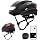 Lumos Ultra Bike Helmet TÜV 360˚ Visibility LED Lights with Turn Signals | Front & Rear LED Lights Commuter Bike Helmet for Adults Men Women, Sync Compatible Lumos Lights, Riding Day and Night