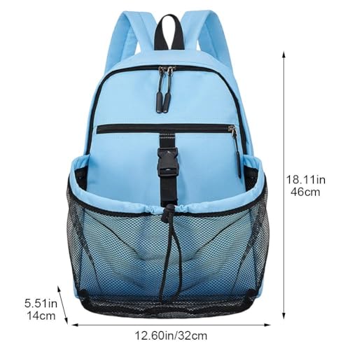 Mochila de baloncesto impermeable con malla para balones de voleibol y fútbol 3