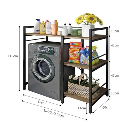 Étagère de rangement pour lave-linge : la solution aux petits espaces de toilettes - 2