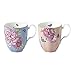 Miranda Kerr by Royal Albert 1056230 - Juego de 2 tazas (porcelana fina, 405 ml)