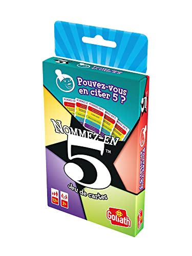 Nommez en 5 Jeu de cartes GOLIATH - vue 7