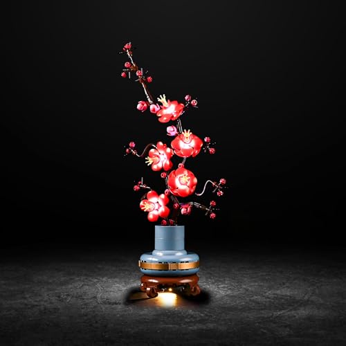 Vaodest Led Light for Lego 10369 Plum Blossom Building Blocks Model,Design and Configuration Compatible with Model 10369(Led Light Only, Not Building Block Kit)