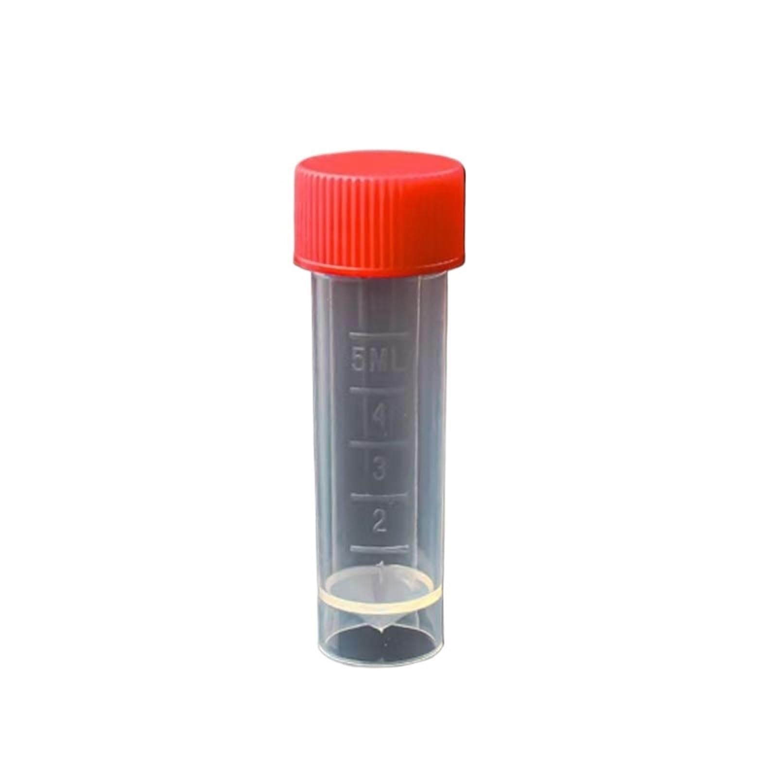 1 paquete de tubos de congelación de plástico de 1,5 ml, tubo de centrífuga criovial de muestra de fondo con junta(1000pcs)