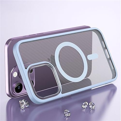 Coque transparente iPhone 14 pour éviter les rayures et recharger sans fil
