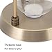 LUCKDANO Decorative Hourglass Metal Hourglass Sand Timer - Elegant Decorative Sandglass Timer for Home & Office, for All Occasions (S 15min)