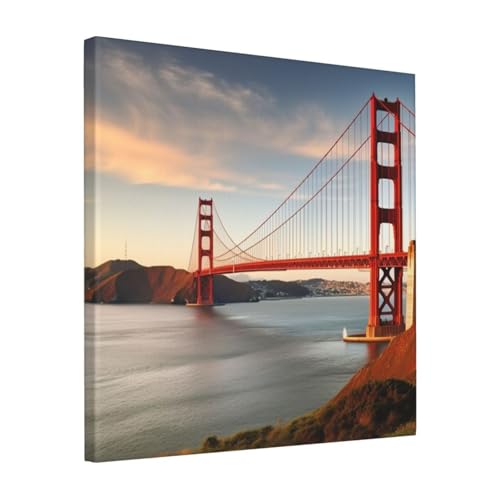 Tableau Golden Gate Bridge moderne et impressions sur toile de peintures pour salon