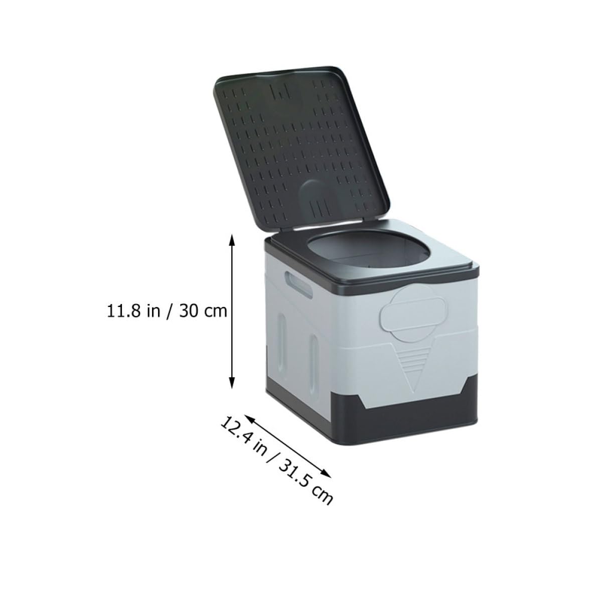 DOITOOL Orinal de Viaje Plegable Portátil de PP para Camping y Exteriores, Fácil de Transportar y Almacenar en Coche, Adecuado para Emergencias y Viajes al Aire Libre