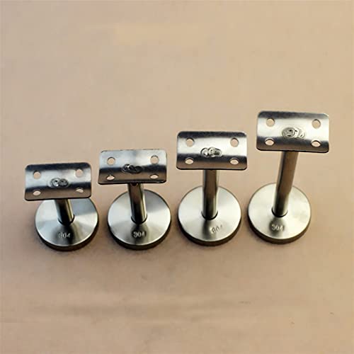 Handrail Straight Support Banisters Piece Staircase PVC Armrest Reinforcement Accessories Fixed Bracket 3pcs Railings (Color : High 100mm)