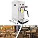Commercial Milk Frother, 8L Multi-Purpose Full-Automatic Steam Boiling Water Frothing Machine, LCD Display Steam Milk Foam Machine, Electric Milk Foam Maker for Tea Coffee Shop Dessert Shop Hotel Milk