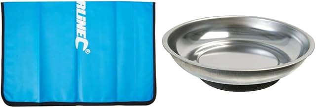 Silverline 380102 Magnetic Vehicle Wing Cover 780 x 590 mm & 871414 Magnetic Parts Tray 150 mm