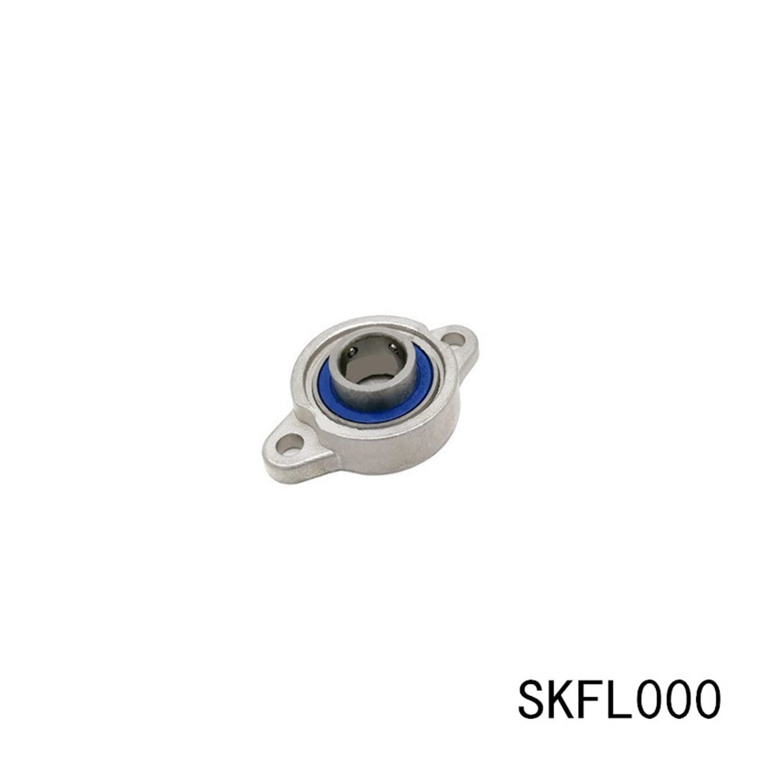 SKFL000 Eje de cojinete 10 mm (4 piezas) SSKFL000 Chumacera de acero inoxidable S KFL000 10 mm RodamientosAB