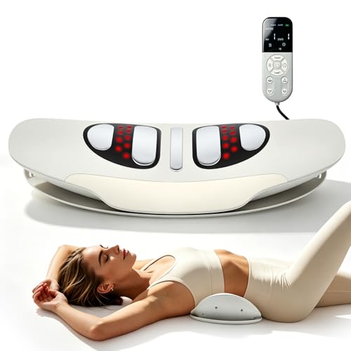 Appareil Massage Pour Lombaire 5 En 1,3 Vibration,3 Chaleur,Coussin d’Air