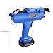 Rebar Tie Gun 8-34mm Rebar Tier Tying Machine Automatic Steel Bar Rod Tying Binding Tool Rebar Binding Tool Rechargeable Handheld Electric Tying Tools-Blue
