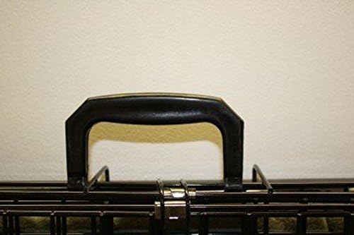 Bunny Business Metal Dog Crate 2 Doors includes Bedding and Lint Rollers, 24-inch, Black