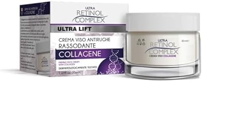 3 x Retinol Complex Ultra Lift, Crema Viso Antirughe Rassodante