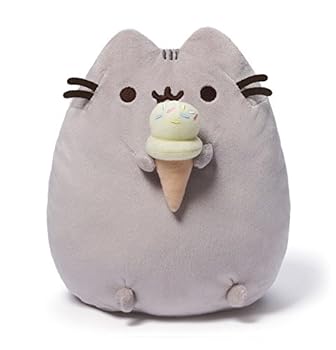 GUND Pusheen Snackable Ice Cream Plush Stuffed Animal