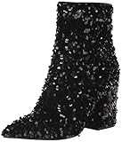 Madden Girl Women's Cody Fashion Boot, Black Sequins, 7