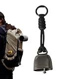 Anti Bear Bell - Timbre de seguridad para acampar | Colgante de alerta de supervivencia - Diseño de advertencia ligero, solución de señal resistente al viento, mochila para viajes de aventura