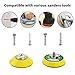 240pcs 2 Inch Sanding Discs Pad Kit, Sanding Pad Kit for Drill Grinder Rotary Tools with Backer Plate Shank and Soft Foam Buffering Pad Sandpaper Includes 80-3000 Grit Drill Sanding Attachment