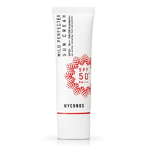 Myconos Day Cream Korean SPF Sun Protection Moisturizing Anti Wrinkle Anti Aging Multi Care Daily Cream Moisturizer Makeup Base - Korean Beauty Daily Sun Cream Moisturizer