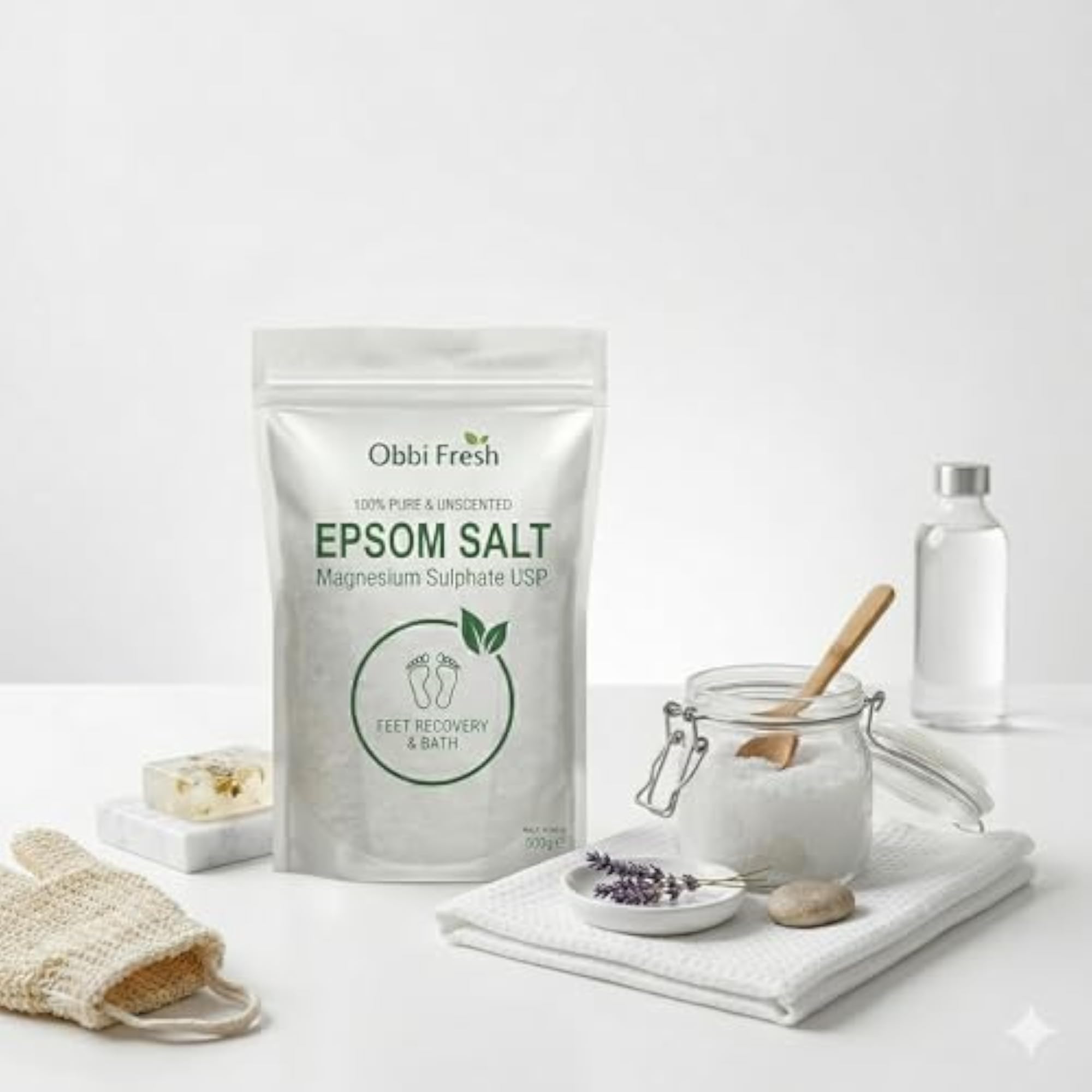 Epsom Salt, 450gm for Relaxation and Pain Relief