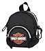 Harley-Davidson Women's Bar & Shield Logo Covertible Mini Backpack, Black