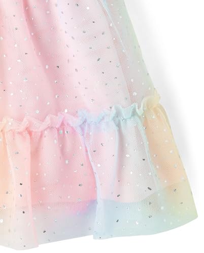 Image of The Children's Place Baby-Girls and Toddler Tiered Dress, Short Sleeve