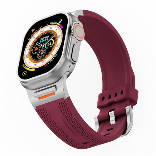 Bracelet élastique silicone montre 45mm 44mm 42mm S10