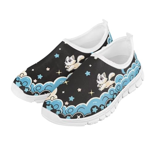 Little Kid Slip On Casual Shoes Boys Girls Soft Loafers Flat Shoes Lightweight Walking Hiking Shoes Non Slip Sneakers Size 11-15