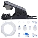 Connettore Tubo Acqua per Frigorifero, Kit Ghiaccio 10m Pom Bianco