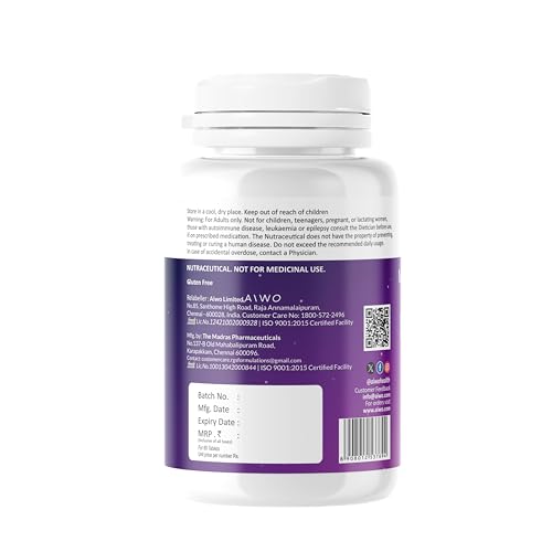 Image of AIWO Melatonin SR 2mg - 60 Tablets for Better Sleep | Wake Up Refreshed, Relaxed & Energized | Supports Healthy Sleeping Patterns | Promotes Restful Nights | Helps Maintain a Balanced Sleep Cycle as Part of a Daily Wellness Routine