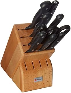 WÜSTHOF Gourmet Ten Piece Block Set | 10-Piece German Knife Set | Precise