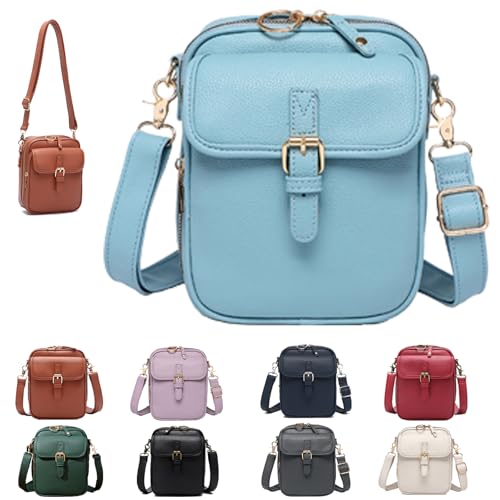 Sculptiure Crossbody Leather Bag,Urvashi Crossbody Bag,Women’s Vintage Anti-Theft Messenger Shoulder Bags