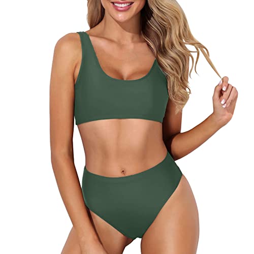 Traje de baño para mujer, traje de baño para mujer, tankinis de tallas grandes, bikini acolchado, bikini de pecho grande, traje de baño exclusivo, gordito para mujer en traje de baño, AG., XXL