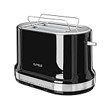 GUTFELS 2-Scheiben-Toaster TOAST 2010 S | Integrierter Brötchenaufsatz | Toast-Zentrierung | Perfektes Toast-Ergebnis | Krümelschublade | Höhenlift