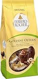 Ferrero Rocher Pralinen-Schokoeier 90 g – Milchschokolade mit Haselnuss-Stückchen und feiner Haselnuss-Kakaocreme – Ostereier für Osternest – Ostergeschenk – Osterschokolade, Oster-Süßigkeiten