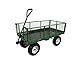 GREENSTAR - Trolley mit Rollen, Drahtgeflecht, seitlich, mit 4 Reifen 13 x 350 – 6 cm – Maße Mulde 114 x 59 x 30 cm – ideal für den Transport von schweren Gegenständen – maximale Kapazität: 454 kg