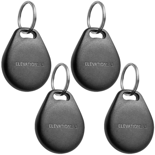 AirTag Keychain Compact (4 Pack) - TagVault™ - The Ultra-Comapct AirTag Case | Minimal, Waterproof, Ultra-Durable | Elevation Lab