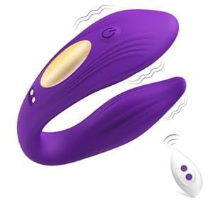 LYAMais Lila G-Punkt Paar-Vibrator mit Fernbedienung