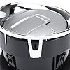 2PCS AC Heater Air Vent Front Interior Dashboard Louvre Chrome Compatible with Ford F150 2009-2014 Replace 9L3Z19893CA 9L3Z-19893-CA
