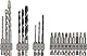 Bosch Accessories 19tlg. Uneo Mixed-Set (für Holz, Metall und Stein, Zubehör Bohrhammer)