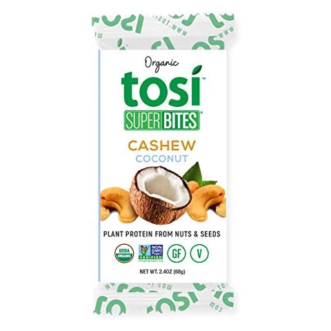 Tosi Superbites, Cashew Coconut, 2.4 Oz Cover